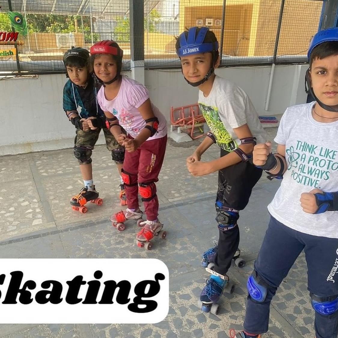 Skating classes at balgokulam
